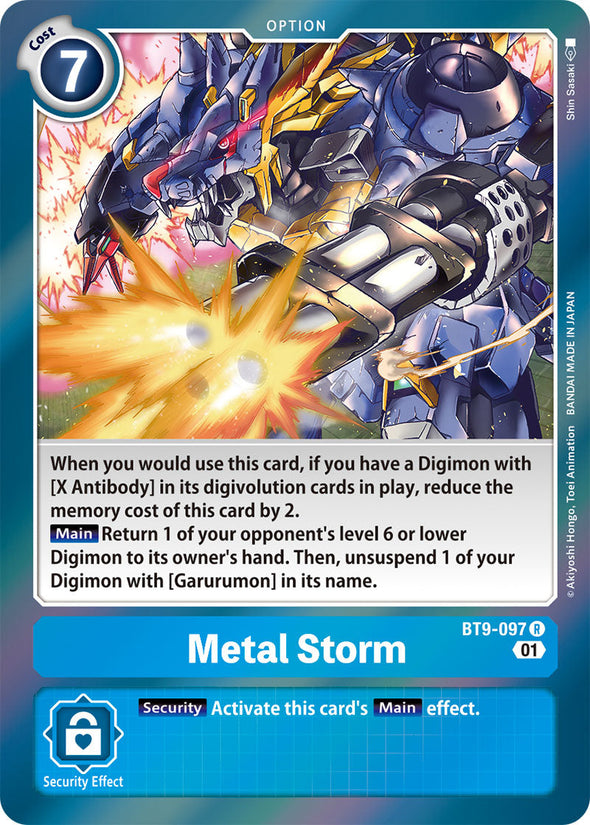 Metal Storm - BT9-097 - Rare available at 401 Games Canada