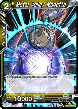 Metal Volley Magetta - DB2-106 - Common available at 401 Games Canada