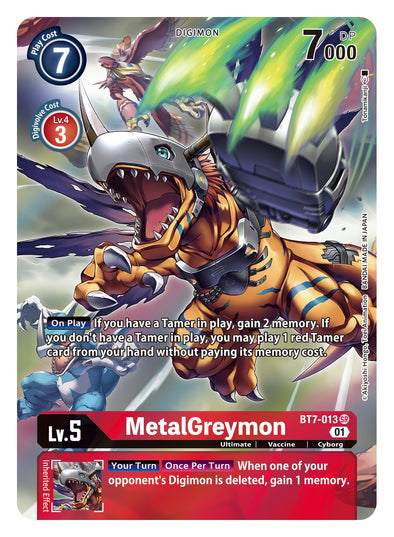 MetalGreymon (Alternate Art) - BT7-013 - Super Rare available at 401 Games Canada