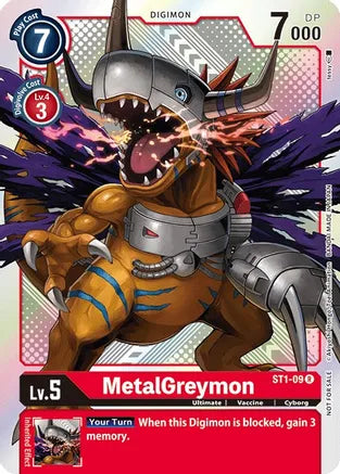 MetalGreymon - ST1-09 - Promo (Official Tournament Pack Vol.2) available at 401 Games Canada