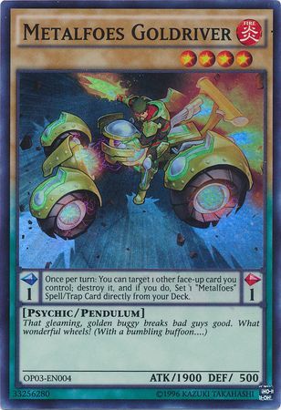 Metalfoes Goldriver - OP03-EN004 - Super Rare available at 401 Games Canada