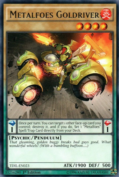 Metalfoes Goldriver - TDIL-EN023 - Rare - 1st Edition available at 401 Games Canada