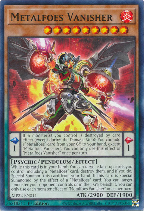 Metalfoes Vanisher - MP22-EN011 - Common - 1st Edition available at 401 Games Canada