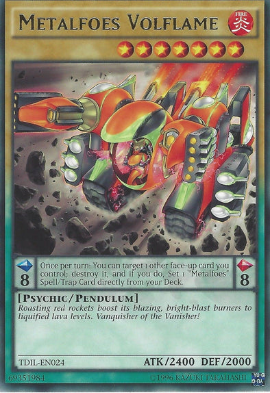 Metalfoes Volflame - TDIL-EN024 - Rare - Unlimited available at 401 Games Canada