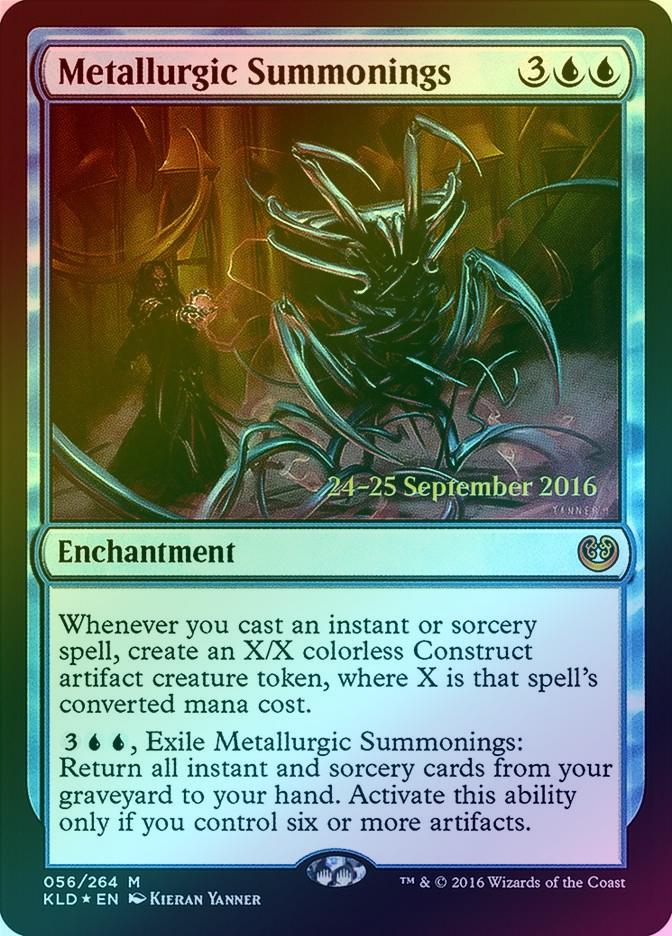 Magic: The Gathering – Metallurgic Summonings (056/264) – Kaladesh – Carta Singola