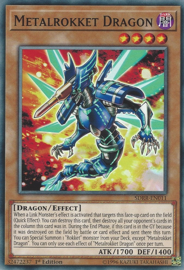 Metalrokket Dragon - SDRR-EN011 - Common - 1st Edition available at 401 Games Canada