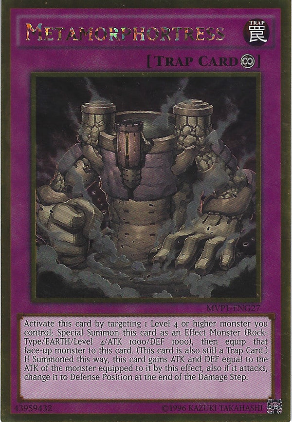 Metamorphortress - MVP1-ENG27 - Gold Rare - Unlimited available at 401 Games Canada