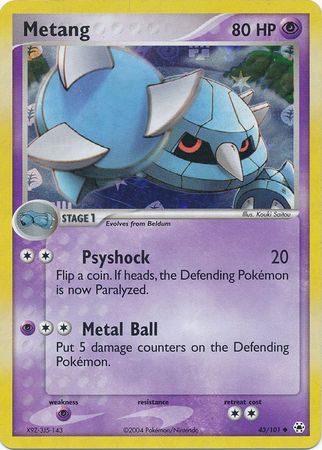 Metang - 43/101 - Uncommon - Reverse Holo available at 401 Games Canada