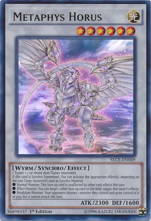 Metaphys Horus - SECE-EN049 - Ultra Rare - 1st Edition available at 401 Games Canada