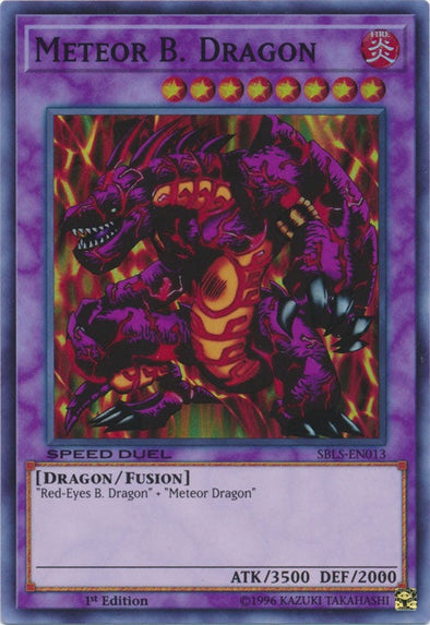 Meteor B. Dragon - SBLS-EN013 - Super Rare - 1st Edition available at 401 Games Canada