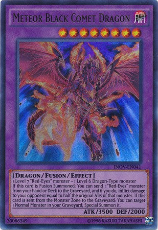 Meteor Black Comet Dragon - INOV-EN041 - Ultra Rare - Unlimited available at 401 Games Canada