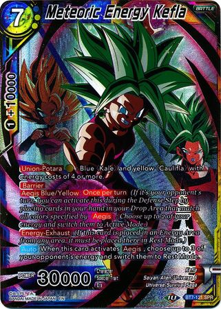 Meteoric Energy Kefla - BT7-121 - Special Rare (SPR) available at 401 Games Canada