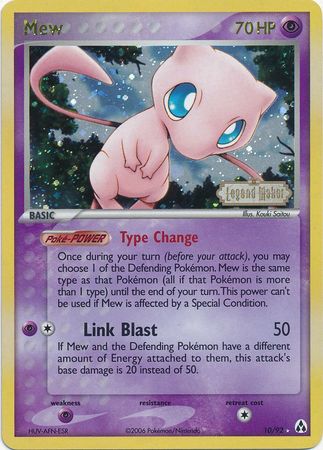 Mew - 10/92 - Holo Rare - Reverse Holo available at 401 Games Canada