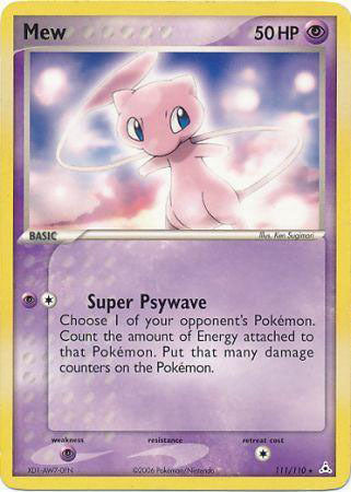 Mew - 111/110 - Non-Holo Promo available at 401 Games Canada