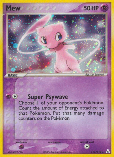 Mew - 111/110 - Ultra Rare available at 401 Games Canada