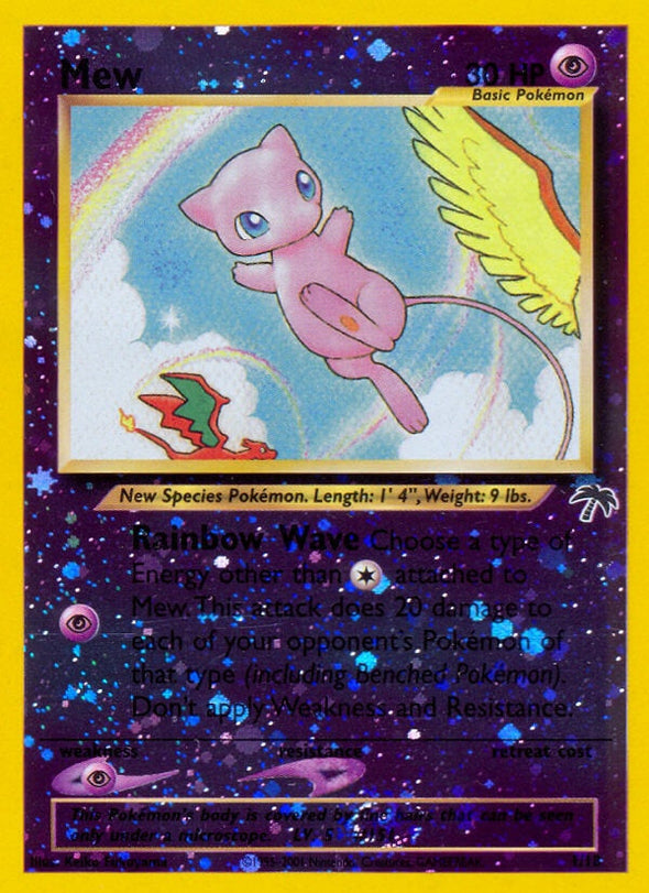 Mew - 1/18 - Reverse Holo available at 401 Games Canada