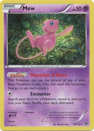 401 Games Canada - Mew - 29/124 - Holo Rare 401 Games Canada - Mew - 29/124 - Holo Rare