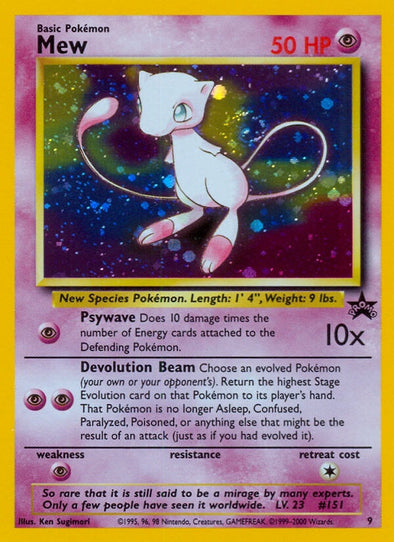 Mew - 9 - Holo Promo available at 401 Games Canada