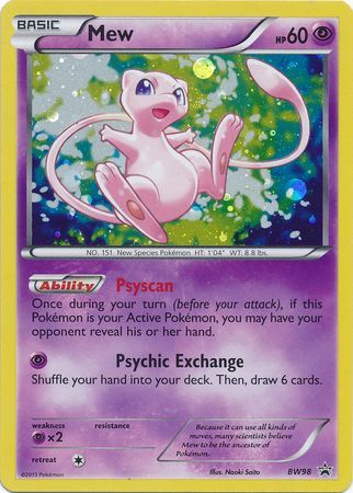 Mew - BW98 - Holo Promo available at 401 Games Canada