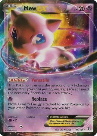 Mew EX - 46/124 - Ultra Rare available at 401 Games Canada