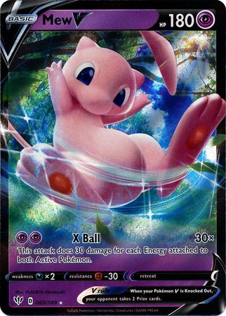 Mew V - 069/189 - Ultra Rare available at 401 Games Canada