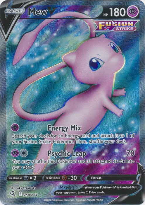 Mew V - 250/264 - Full Art Ultra Rare available at 401 Games Canada