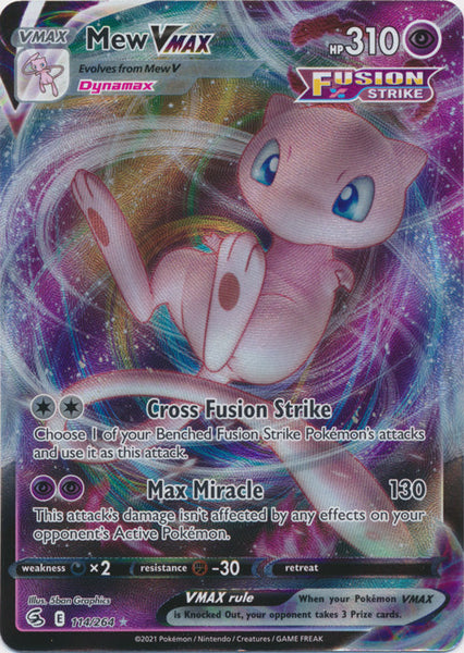 401 Games Canada - Mew VMAX - 114/264 - Ultra Rare 401 Games Canada - Mew VMAX - 114/264 - Ultra Rare