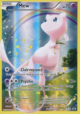 Mew - XY110 - Holo Promo available at 401 Games Canada