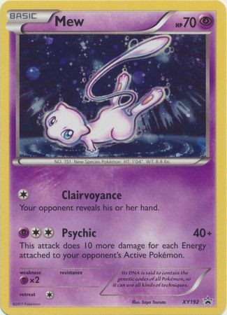 Mew - XY192 - Holo Promo available at 401 Games Canada