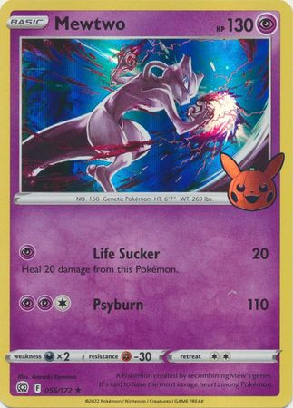 Mewtwo - 056/172 - Holo Promo (Trick or Trade BOOster Bundle) available at 401 Games Canada