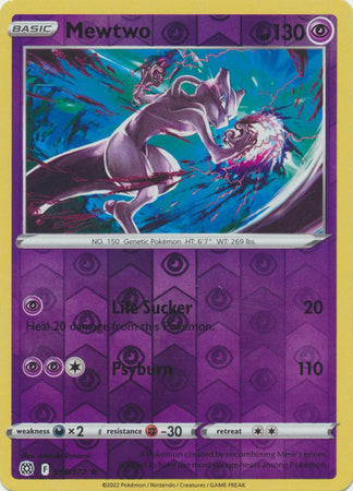 Mewtwo - 056/172 - Rare - Reverse Holo available at 401 Games Canada
