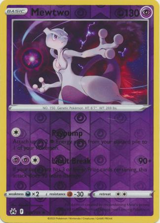 Mewtwo - 059/159 - Holo Rare - Reverse Holo available at 401 Games Canada