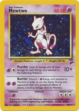 Mewtwo - 10/130 - Holo available at 401 Games Canada