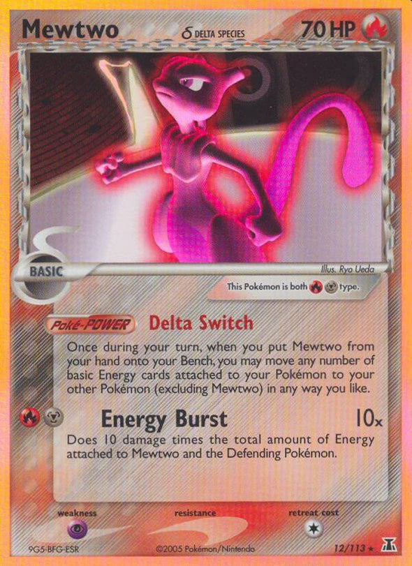 Mewtwo - 12/113 - Holo Rare available at 401 Games Canada