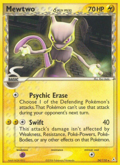 Mewtwo - 24/110 - Rare available at 401 Games Canada