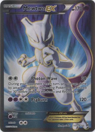 Mewtwo EX - 157/162 - Full Art Ultra Rare available at 401 Games Canada