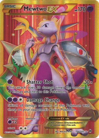 Mewtwo EX - 164/162 - Secret Rare available at 401 Games Canada