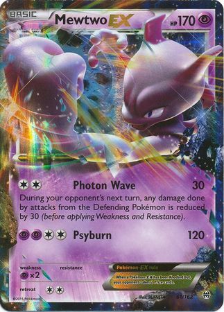 Mewtwo EX - 61/162 - Ultra Rare available at 401 Games Canada