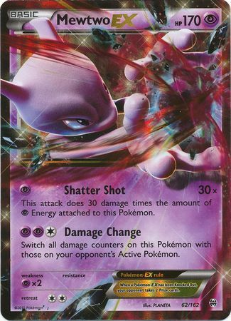 Mewtwo EX - 62/162 - Ultra Rare available at 401 Games Canada