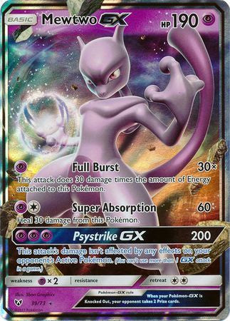 Mewtwo GX - 39/73 - Ultra Rare available at 401 Games Canada