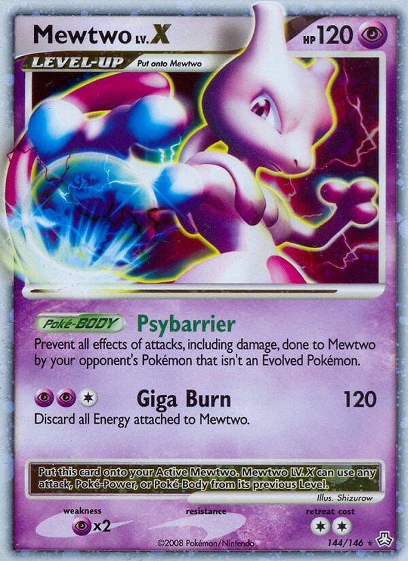 Mewtwo LV.X - 144/146 - Ultra Rare available at 401 Games Canada