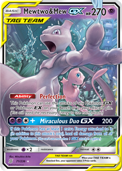 Mewtwo & Mew GX - 71/236 - Ultra Rare available at 401 Games Canada