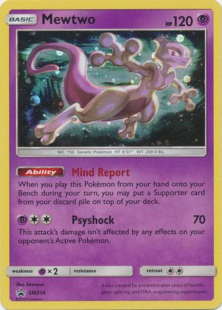 Mewtwo - SM214 - Holo Promo available at 401 Games Canada