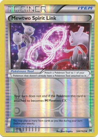 Mewtwo Spirit Link - 144/162 - Uncommon - Reverse Holo available at 401 Games Canada
