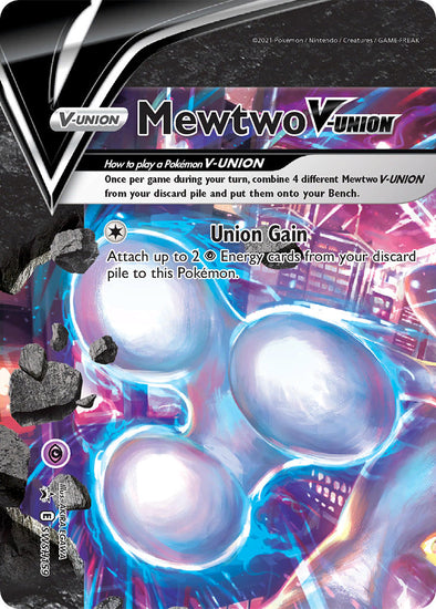 Mewtwo V-UNION - SWSH159 - Promo available at 401 Games Canada