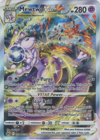 Mewtwo VSTAR - GG44/GG70 - Ultra Rare available at 401 Games Canada