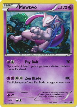 Mewtwo - XY100 - Holo Promo available at 401 Games Canada