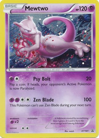 Mewtwo - XY101 - Holo Promo available at 401 Games Canada