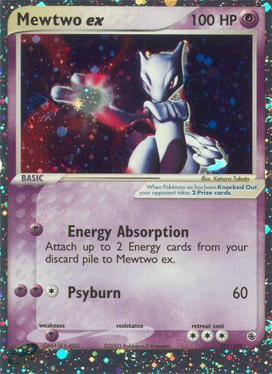 Mewtwo ex - 101/109 - Ultra Rare available at 401 Games Canada