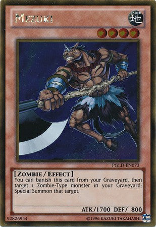 Mezuki - PGLD-EN073 - Gold Rare - Unlimited available at 401 Games Canada